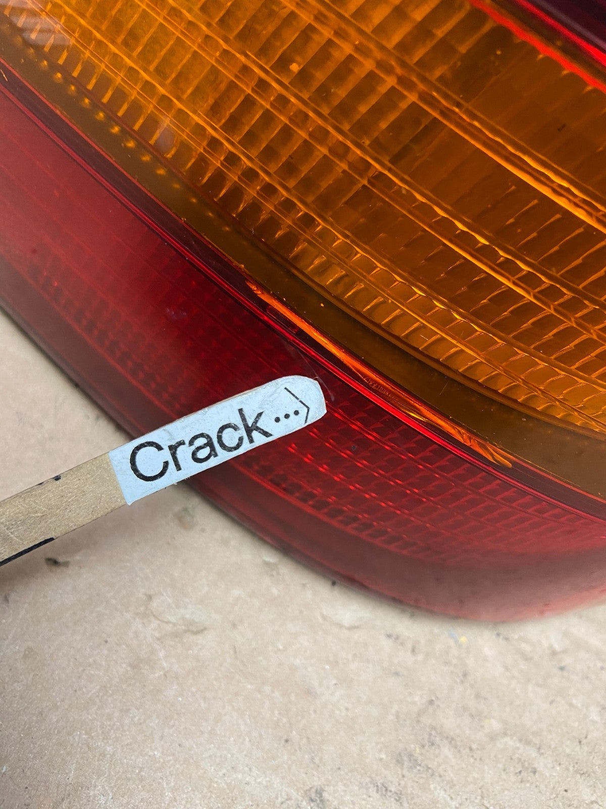 1990 to 1994 Lexus LS400 Left Driver LH Side Tail Light AI0919 DG4