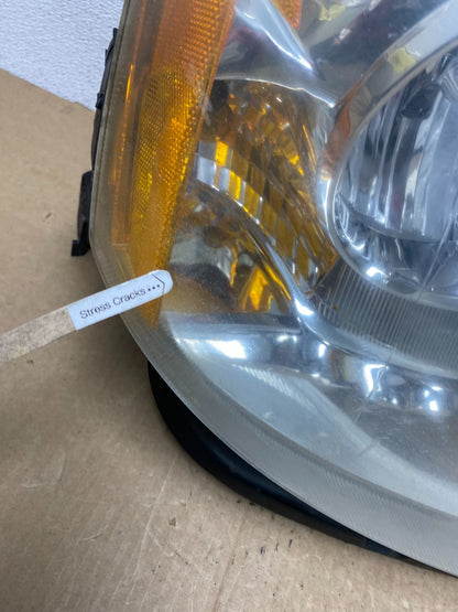 2005 to 2007 Ford Five Hundred Halogen Right Passenger Side Headlight AF9668 DW4
