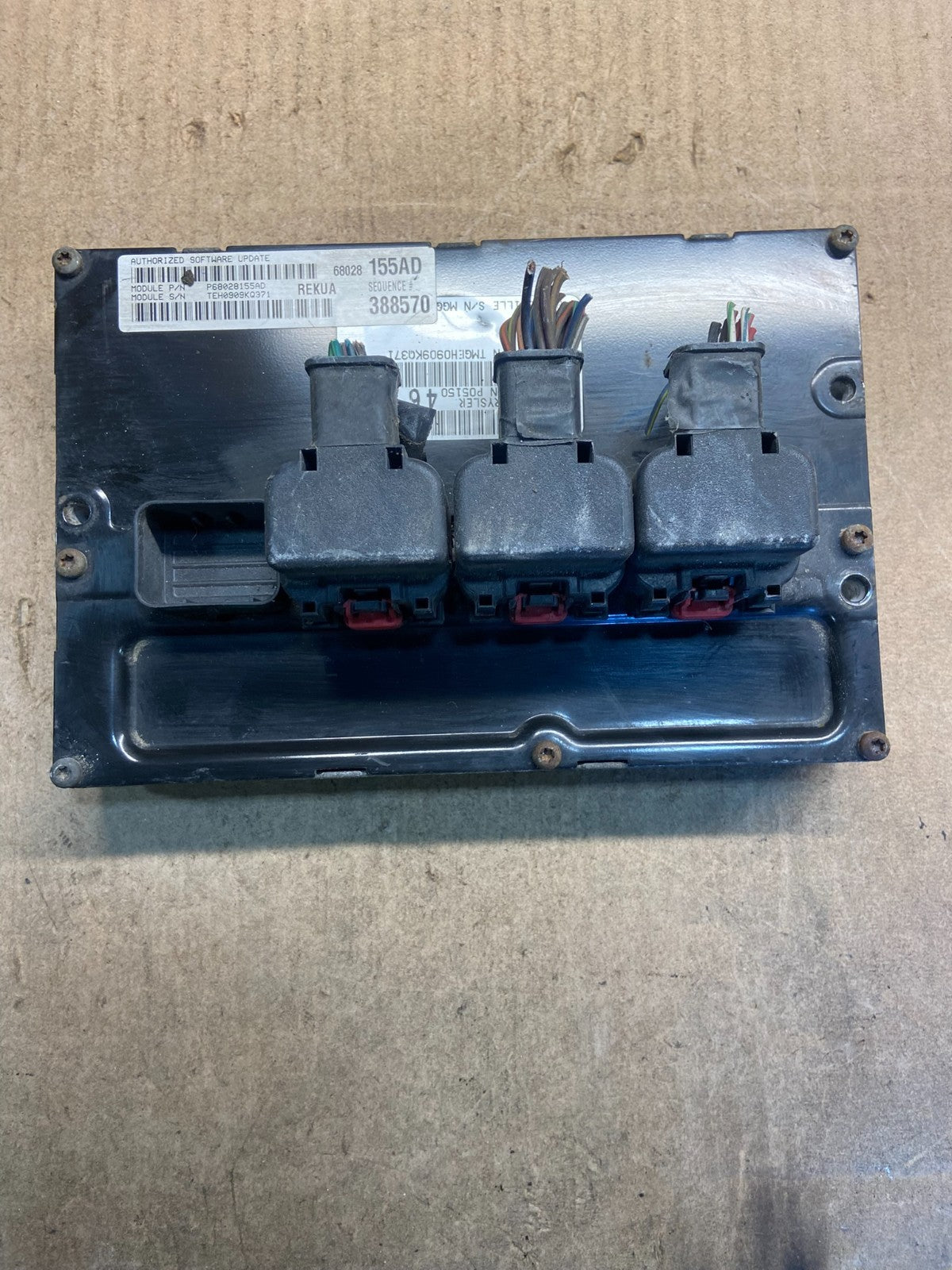 2009 to 2010 Jeep Grand Cherokee Computer Engine Control ECU ECM Z8616 DG2