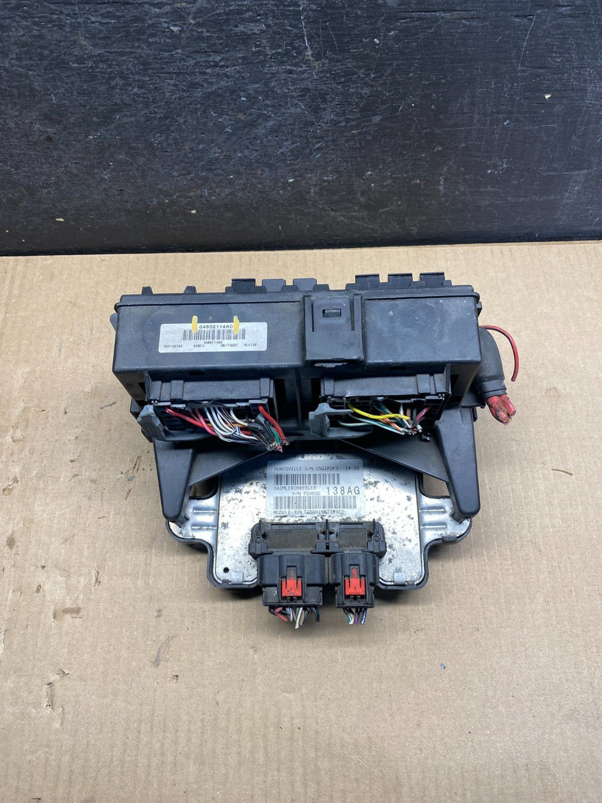 2007 Jeep Grand Cherokee Fuse Box Relay Panel Body Control Module BCM AG9723 DG0