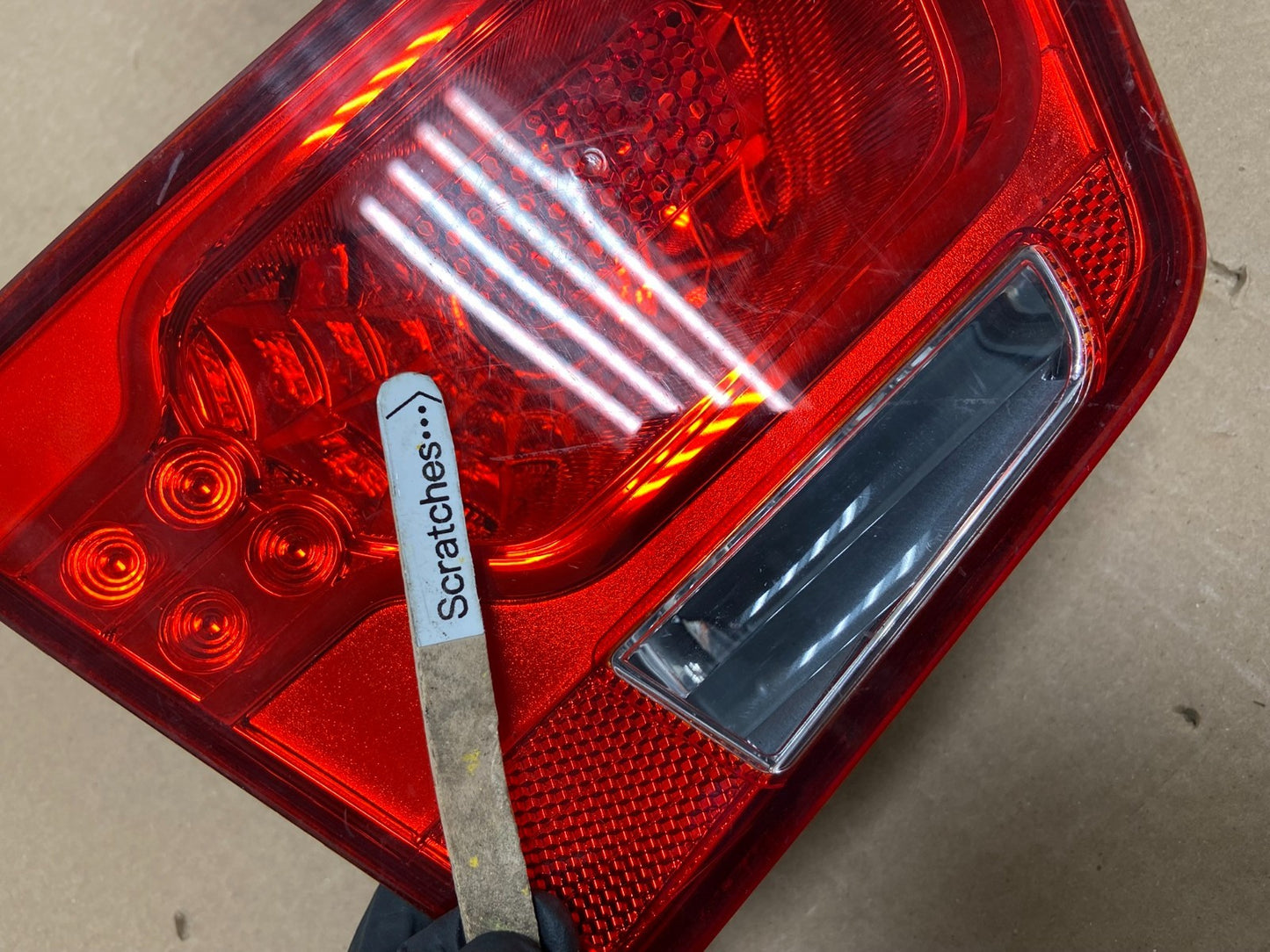 2010 to 2013 Kia Forte Left Driver LH Side Tail Light Inner Oem AB2359 DW3