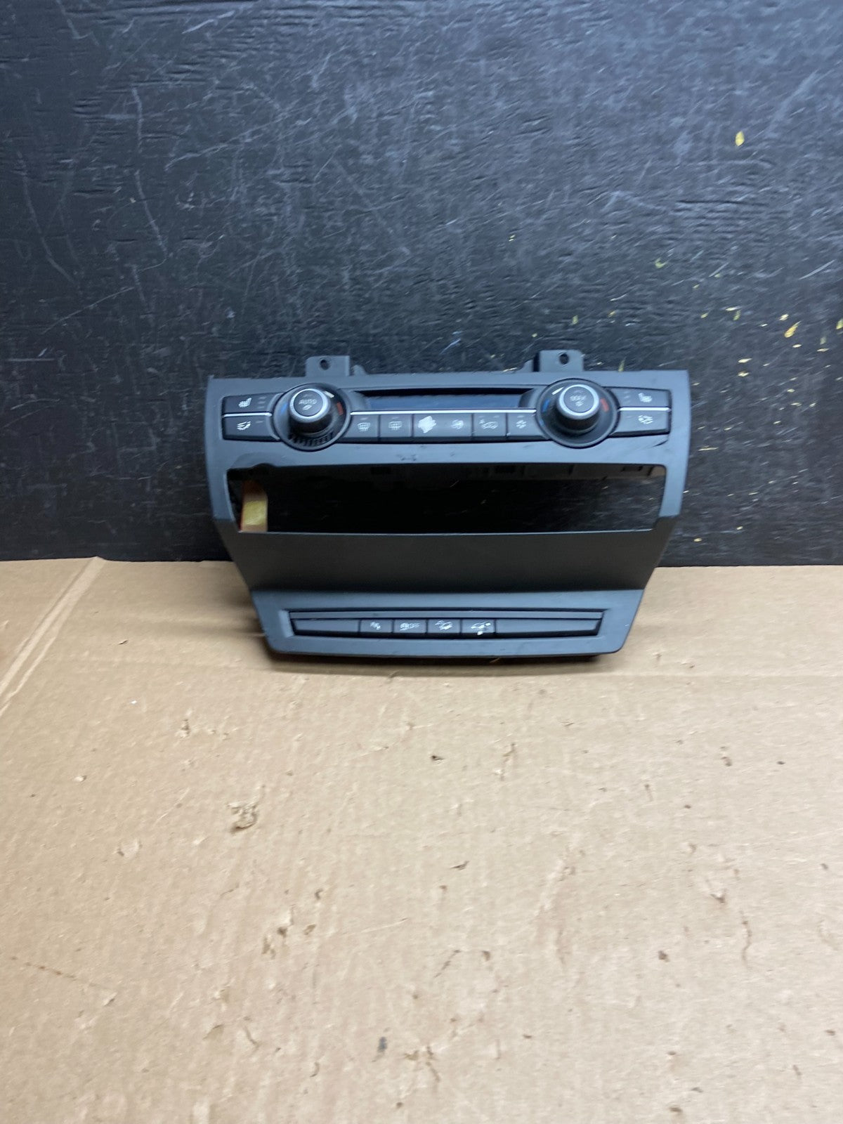 2007-2013 Bmw X5 AC Heater Climate Control Temperature Panel Trim AI6148 DG0