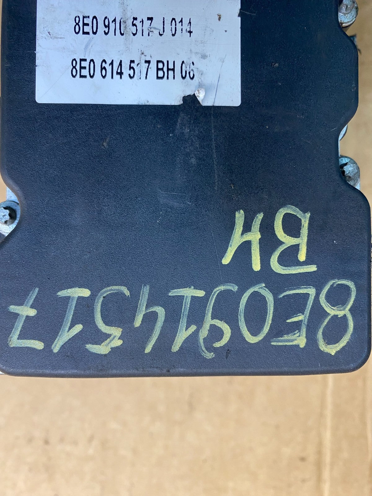2007 to 2008 Audi A4 S4 ABS Anti-Lock Brake Pump 8e0910517j OEM AB3528  DG6