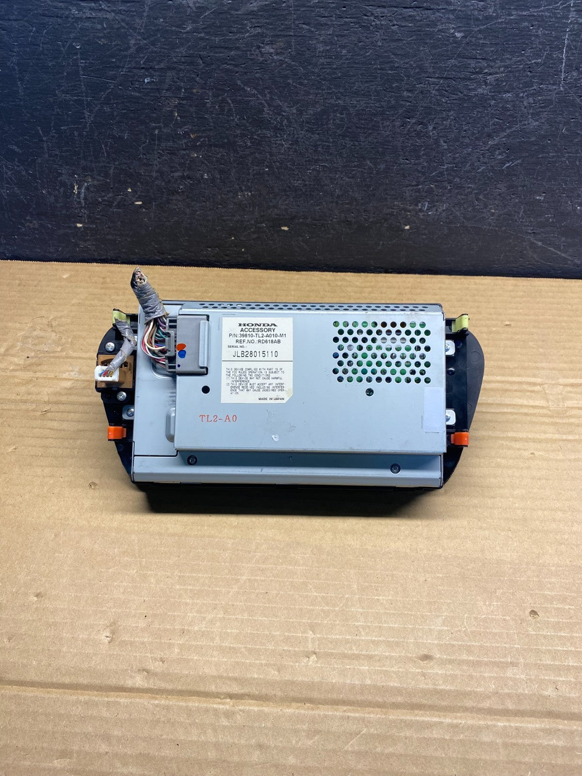 2009-2014 Acura TSX Honda Accord Information Display Screen AE6204 DG4