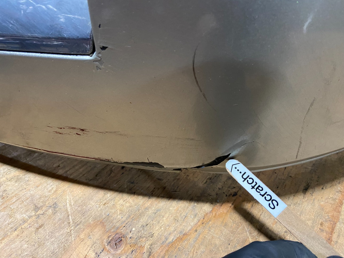 2013 to 2016 GMC Acadia Rear Upper Bumper Cover Z3315 PS3