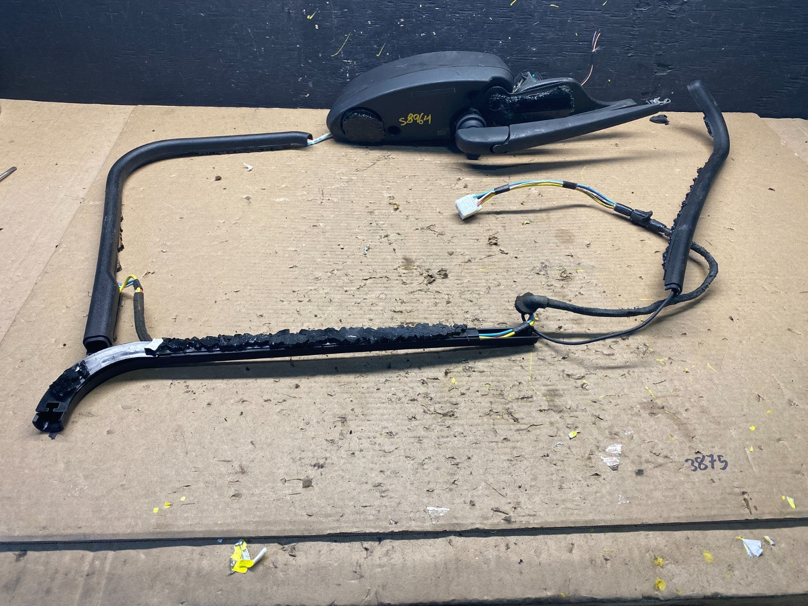 2011-2013 Jeep Grand Cherokee Tailgate Back Door Rear Wiper Motor Wiper S8964 PS0