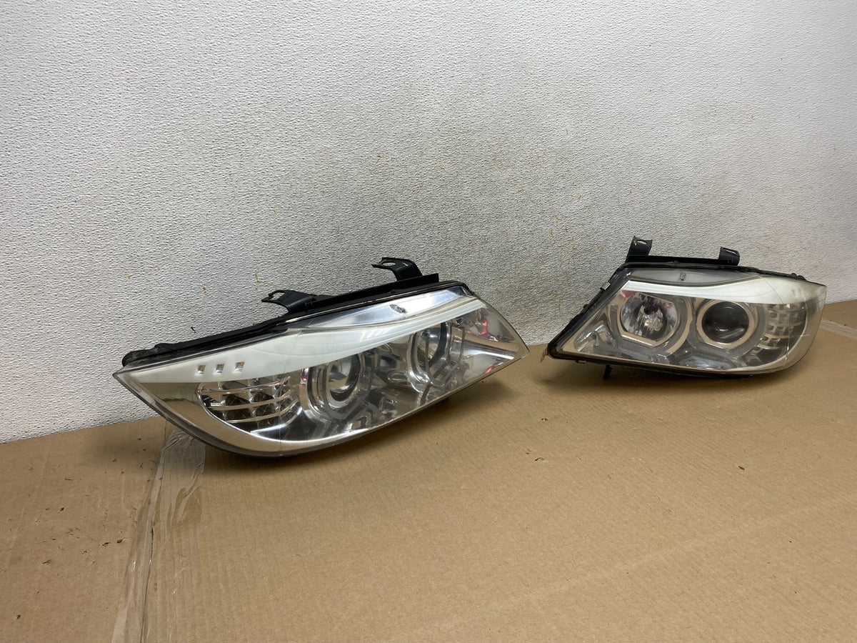 2009 to 2012 BMW 3-Series Sedan E90 Left+Right Set Side LED Headlights AH4354 DG1