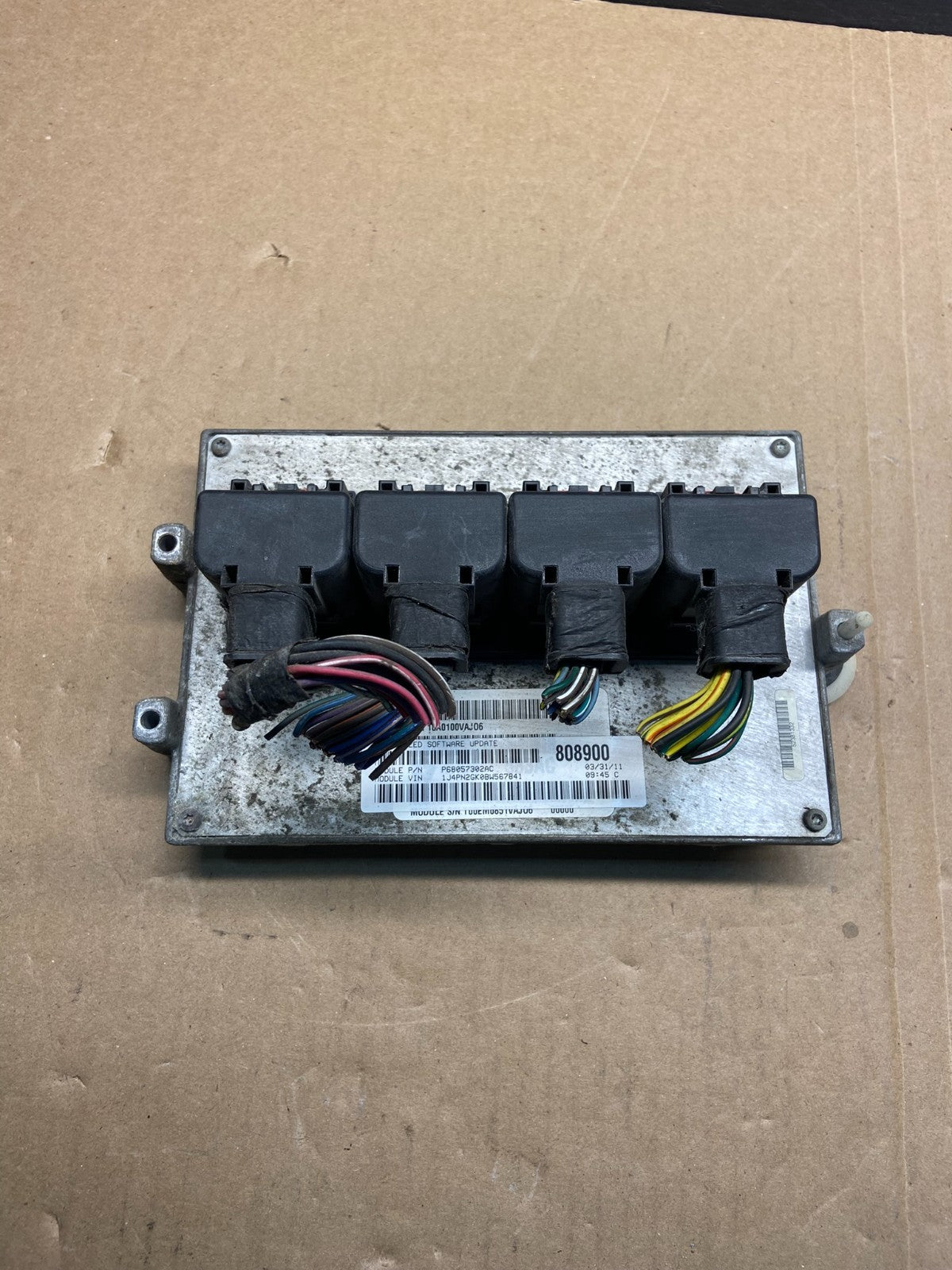 2011 Jeep Liberty 3.7L PCM ECM ECU Engine Control Module p68057302ab ag1576 DG0