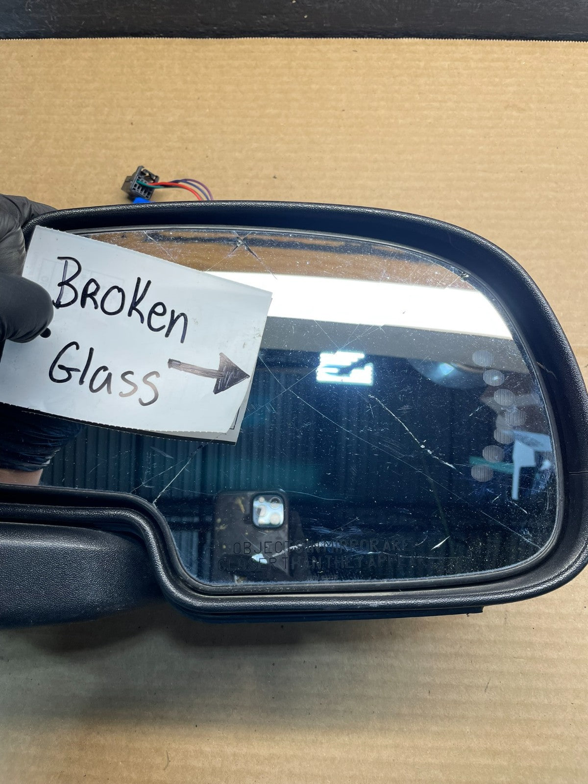 2003-2006 Chevrolet Tahoe Right Passenger Turn Signal View Door Mirror AF6737 MS9
