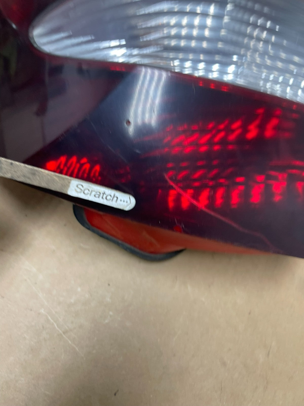 2006-2009 Mercedes Clk-Class Left+Right Side Tail Lights OEM Q6635 DW13