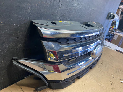 2011 2012 2013 Ford Edge Front Upper Chrome Grille Grill t4214 DG2
