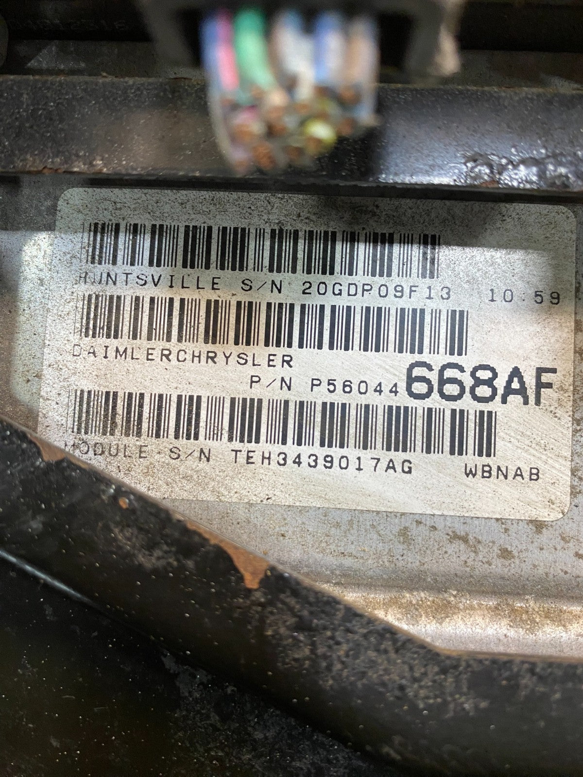 2000 Jeep Grand Cherokee 4.0L Ecm Ecu Computer Module AB3761 DG2