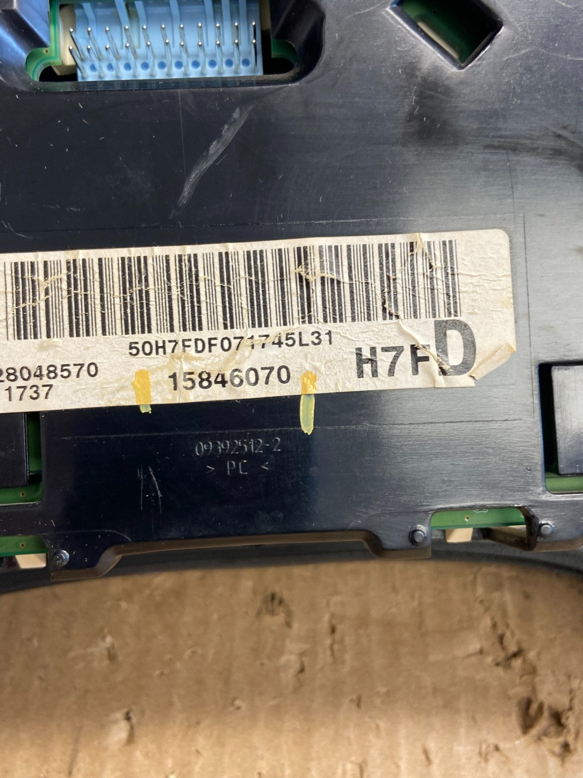 2004 to 2007 Chevrolet Express Speedometer Cluster Gauge AF1589 DG6