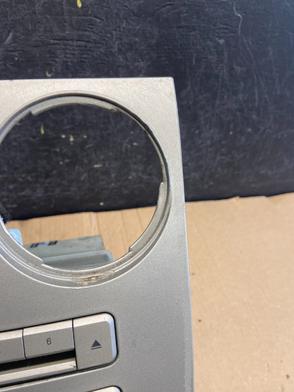 2006 to 2008 Lincoln Zephyr Mkz Radio Air Vent Clock Bezel Trim ae4064 DG3