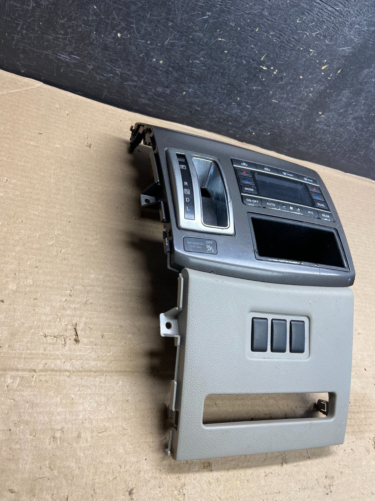 2011 to 2017 Nissan Quest Shifter Climate Control Panel Bezel ah3764 DG4