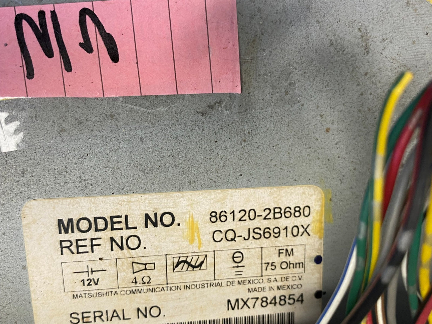 2001 to 2003 Toyota Highlander Climate Control Heater Radio Bezel OEM AB5661 DG5