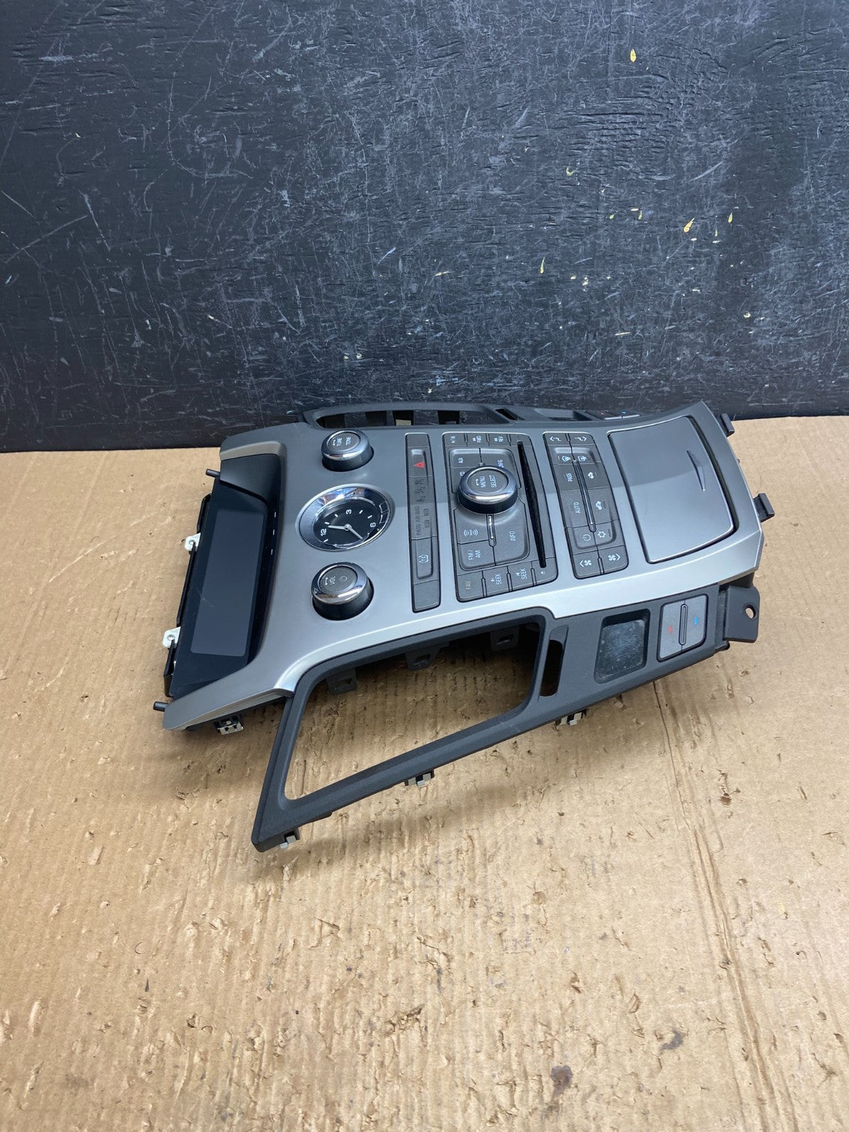 2008-2012 Cadillac CTS A/C Heater Radio Climate Control Panel Bezel OE AF1481 DG1