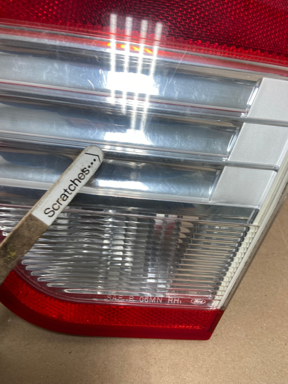 2006 - 2009 Mercury Milan Right Passenger Rh Side Tail Light Inner AE6615 LK3