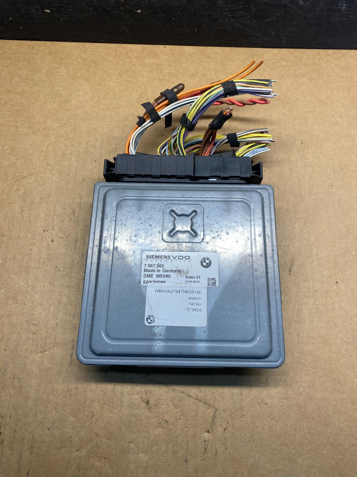 2007 to 2010 Bmw 323i Ecm Ecu Engine Computer AH5019 DG0