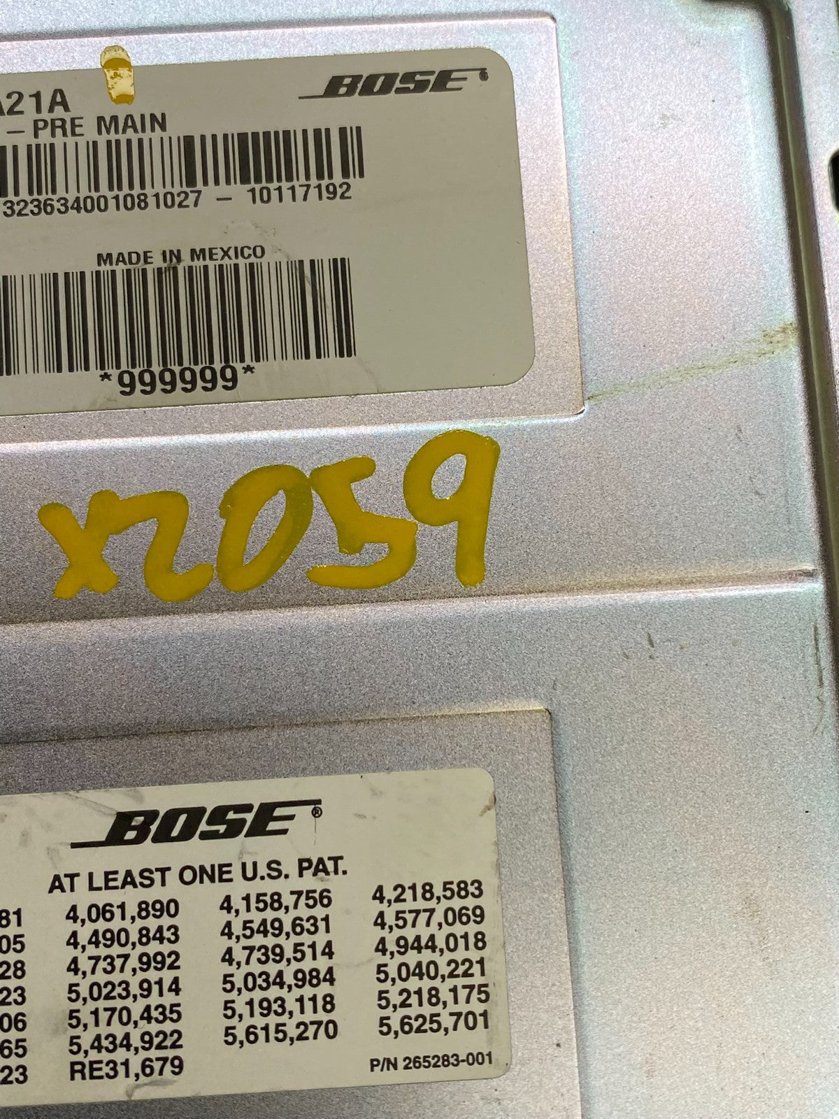 2013 2018 Nissan Altima Radio Stereo Audio Amplifier Amp Sound X2059 `DG6