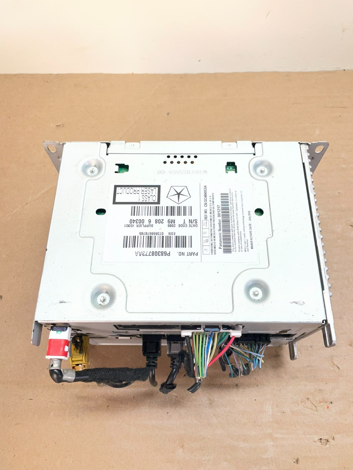 2011 - 2013 Dodge Journey Radio Info Media CD Player Unit AI0517 DG7
