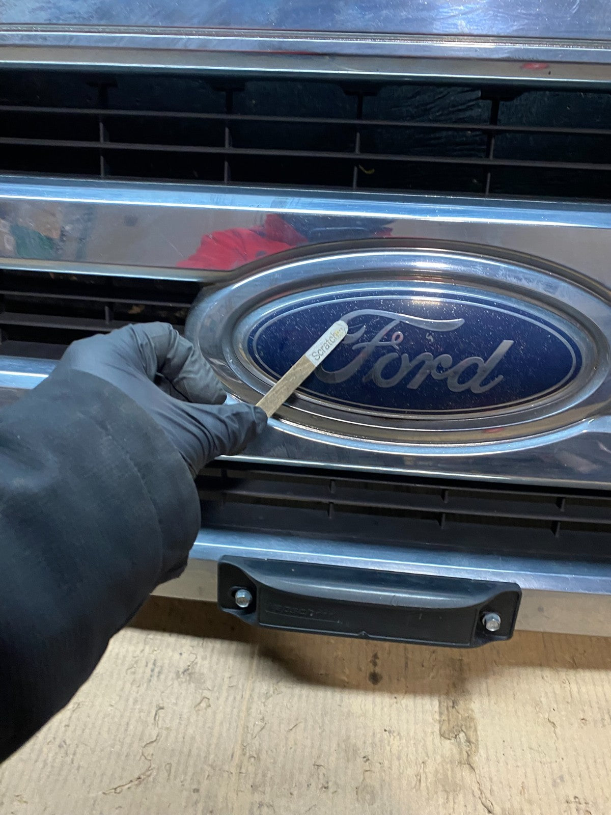 2008-2014 Ford Econoline E150 E250 Front Upper Chrome Grill Grille Oem X3299 DG6
