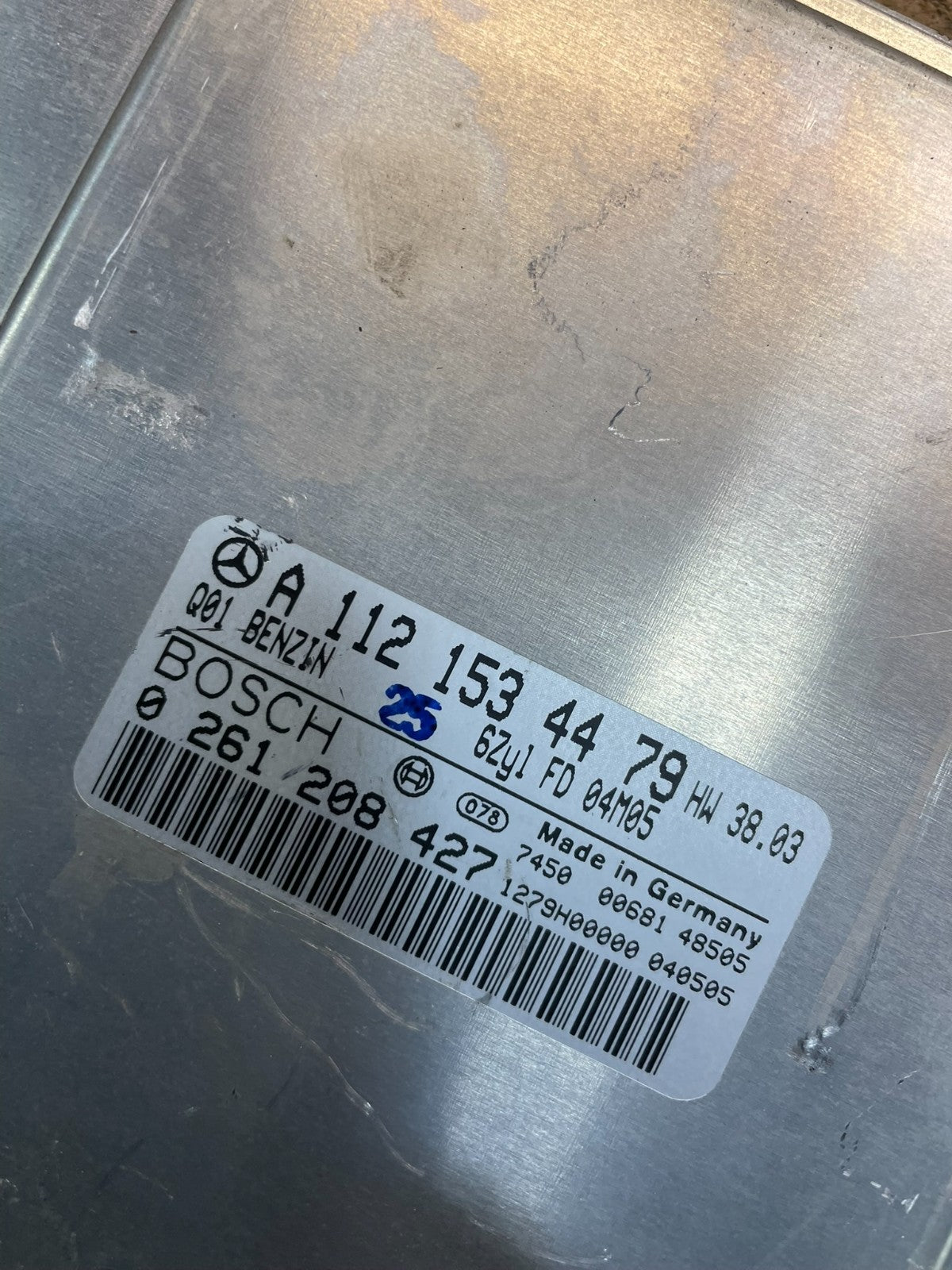 1999 to 2005 Mercedes E320 CLK320 Engine Control Unit ECU Module u1597 DG3