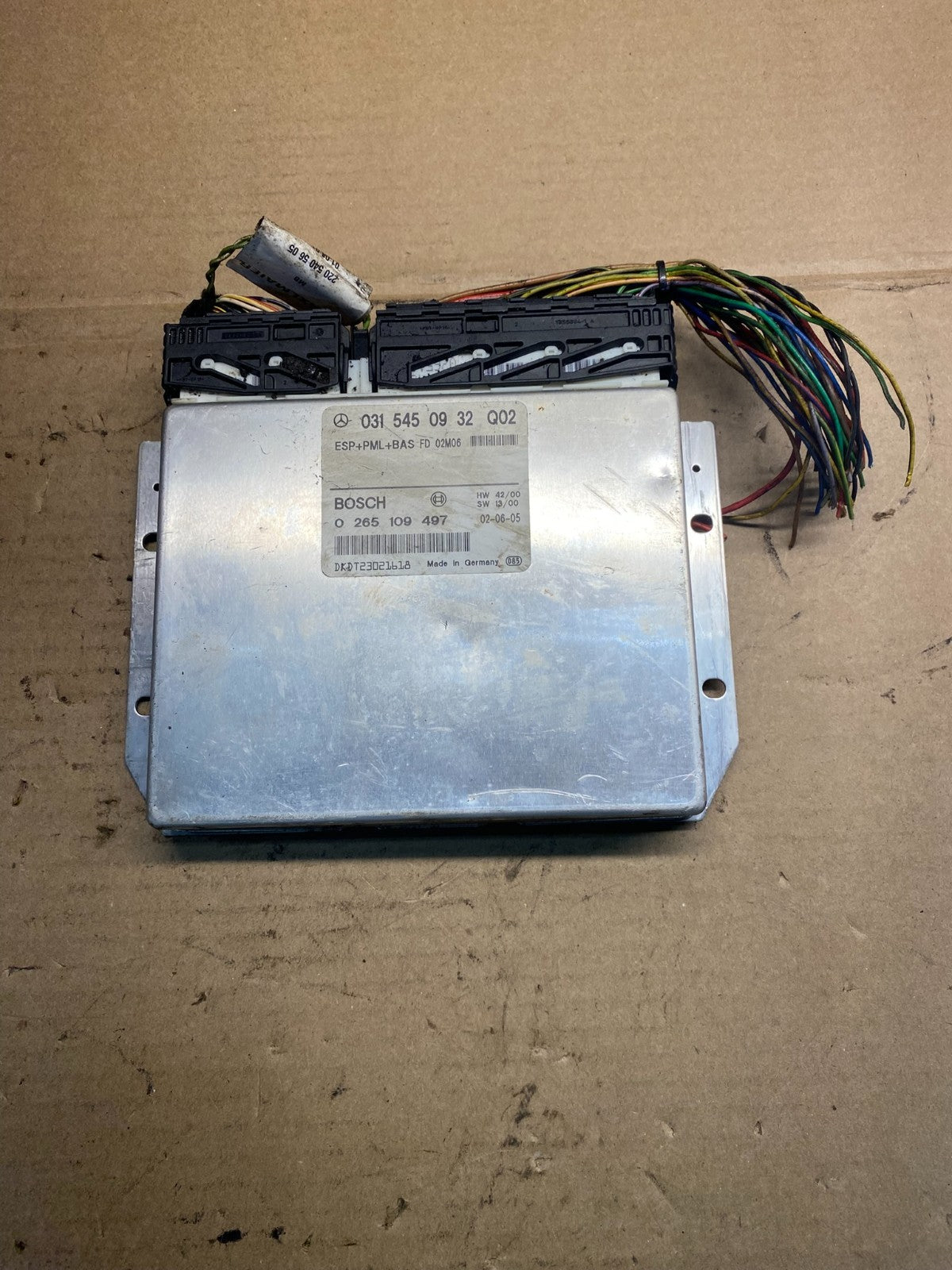 2000 - 2006 Mercedes CL500 S320 S430ABS ESP Control Module Unit OEM ab7314 DG0