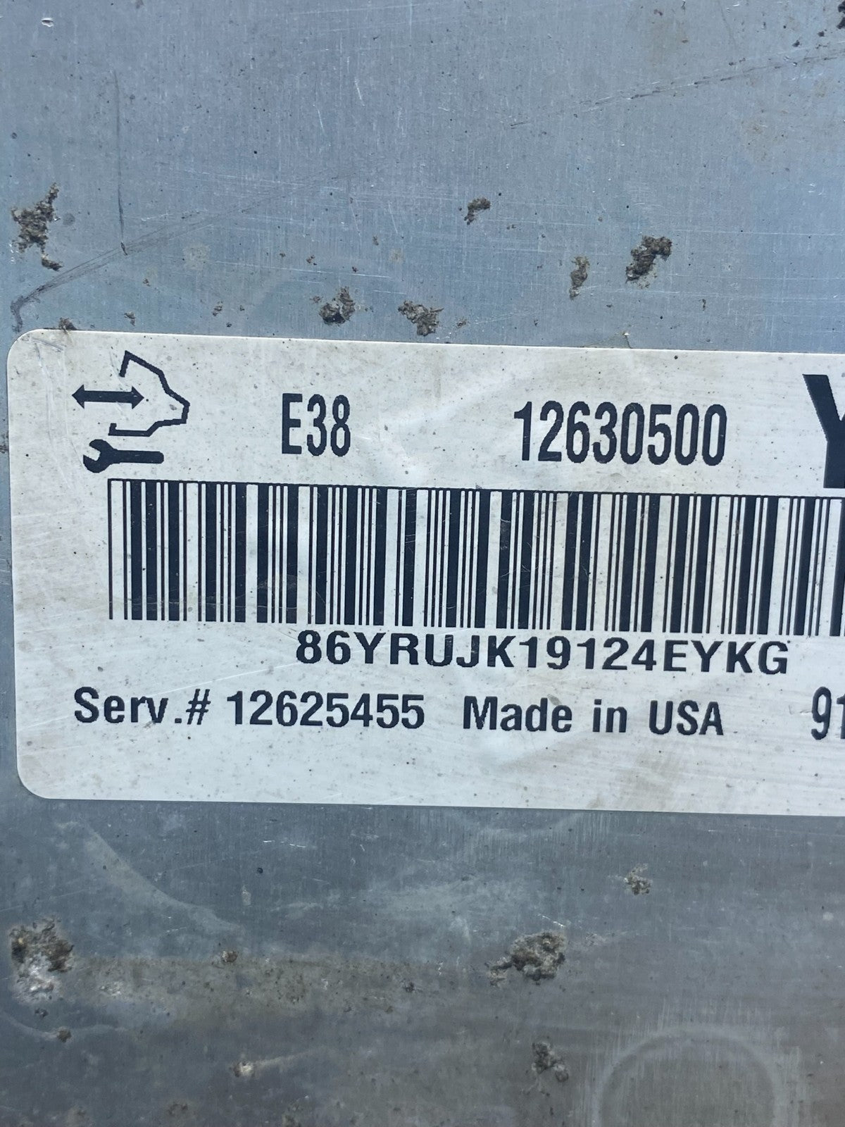 2009 Chevrolet Silverado Engine Control Module ECM ECU AG6095 DG2