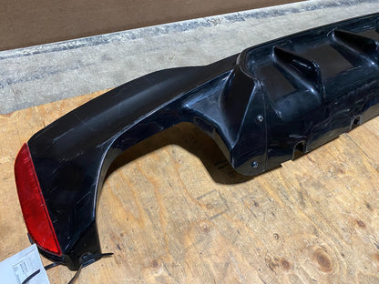 2017 to 2023 BMW G30 5 Series Style Gloss Black Rear Bumper Diffuser T1576 PS1