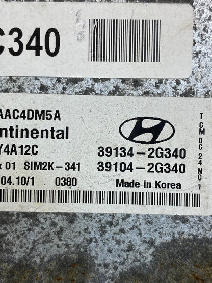 2010 2011 2012 Hyundai Santa Fe Engine Computer Ecu Pcm Ecm Pcu ae0160 DG2