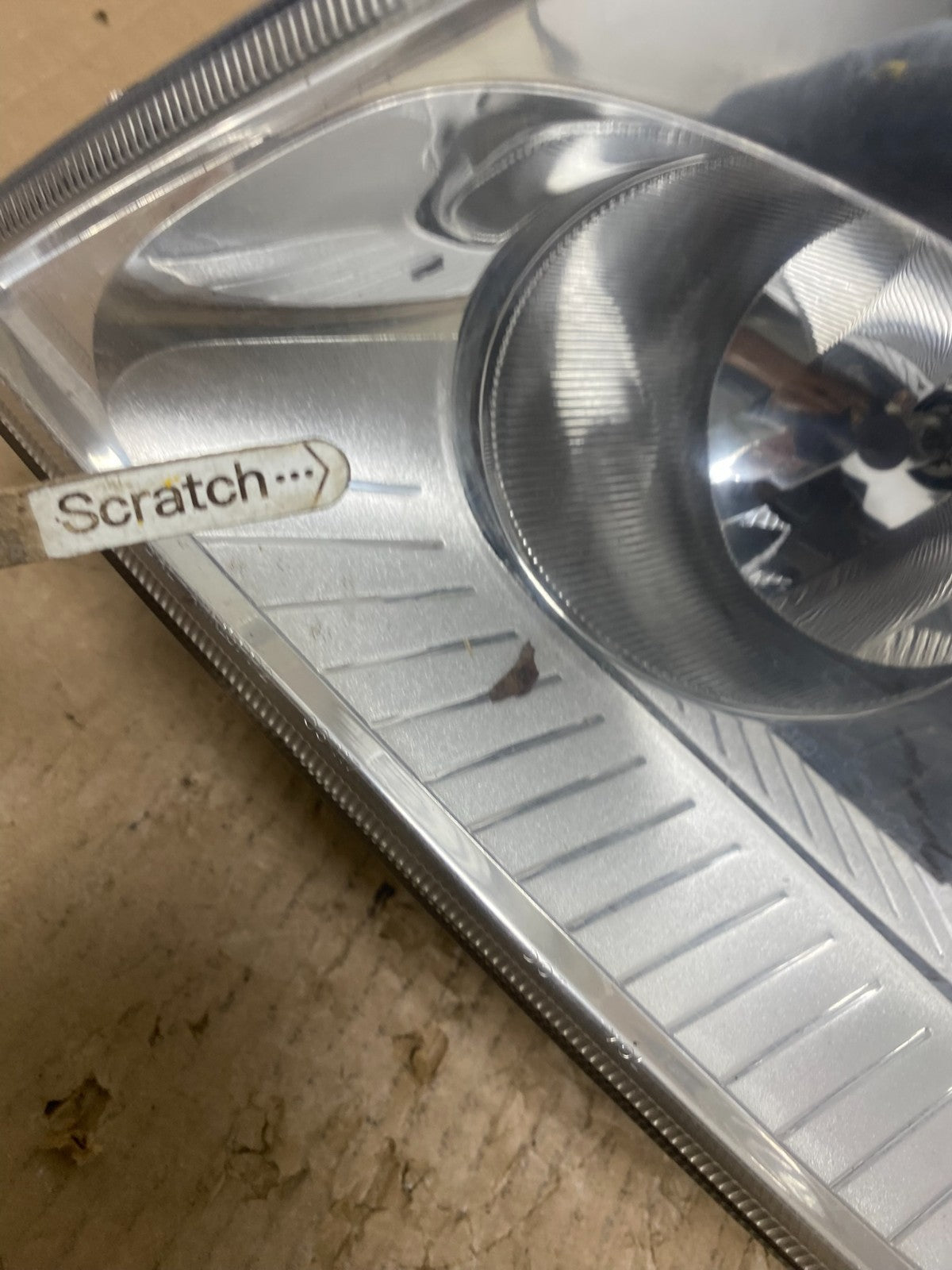 2007 to 2013 Mercedes Sprinter Headlight Left Driver Side Halogen DEPO P9025 DW3