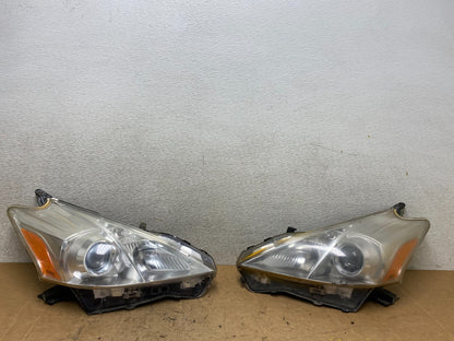 2012 2013 2014 Toyota Prius V Left+Right Side Halogen Headlights T5191 DW0
