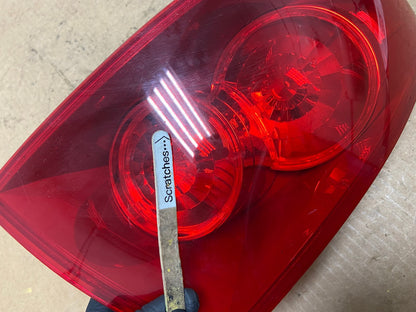 2004 2005 2006 Mazda 3 Sedan Right Passenger RH Side Tail Light Q8029 DW3