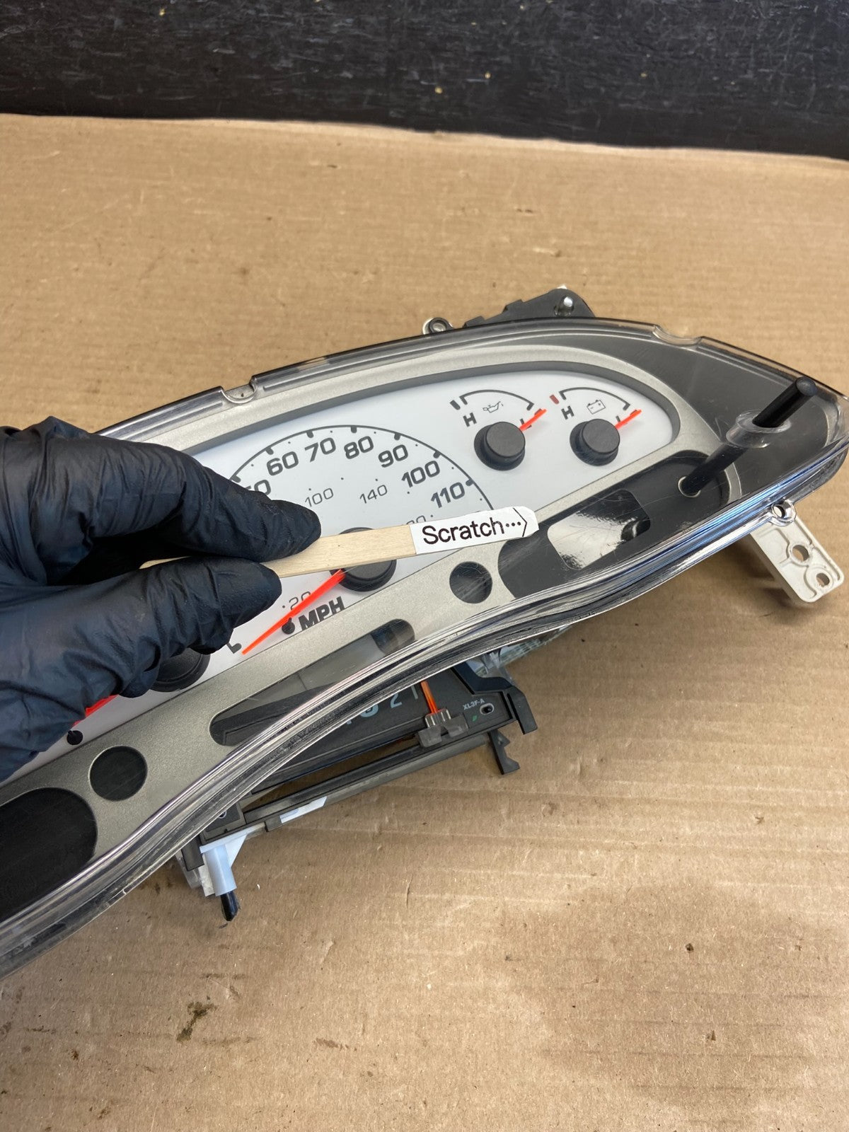 2004 to 2005 Ford Explorer Sport Trac Cluster Speedo Display AH1406 PS4