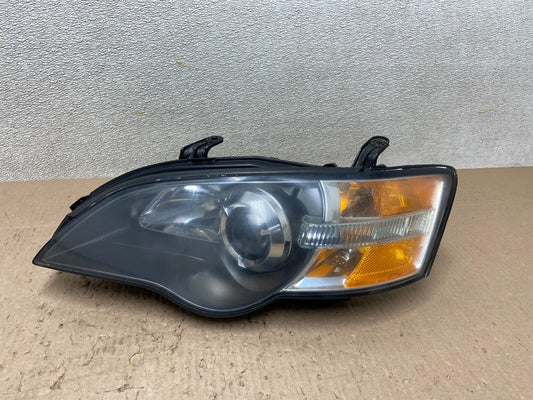 2006 to 2007 Subaru Legacy Left Driver LH Side Black Headlight Oem Z6460 DW0
