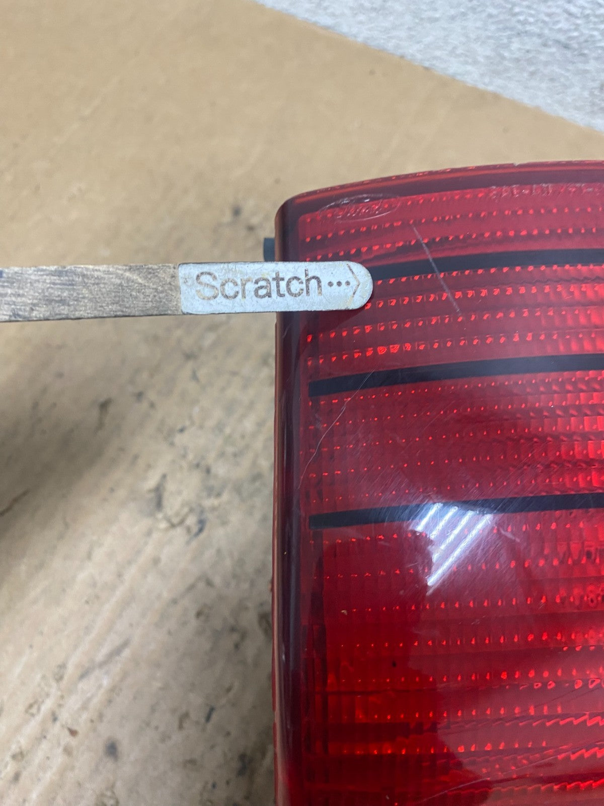 1989 - 1990 Ford Cougar Right Passenger RH Side Tail Light OEM Q8084 DW3