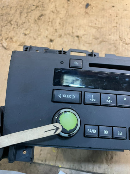 2005-2007 Buick Allure Lacrosse Radio AM/FM Receiver Oem W6998 DG2