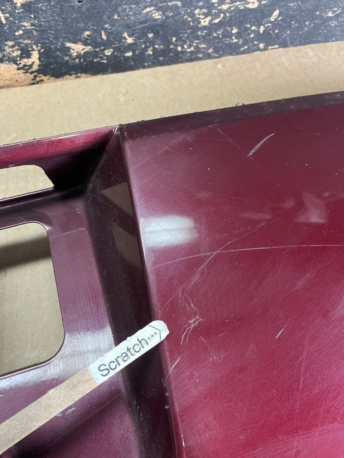 2008 to 2009 Honda Accord Sedan Trunk Deck Lid Trim Panel Molding AB3071 DG7