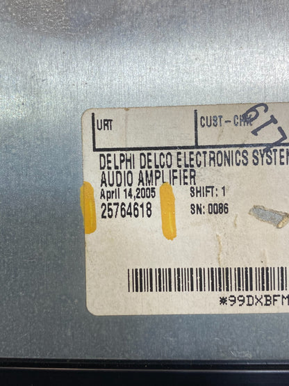 2008 to 2013 Cadillac CTS Stereo Audio Amplifier 25764618 aa7615 DG2