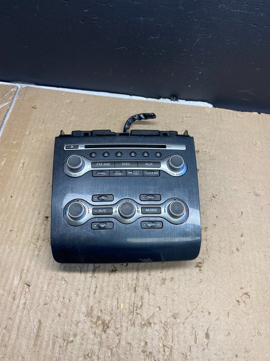 2009 2010 Nissan Maxima Radio Panel Climate Control Bezel Trim OEM AB5715 DG0