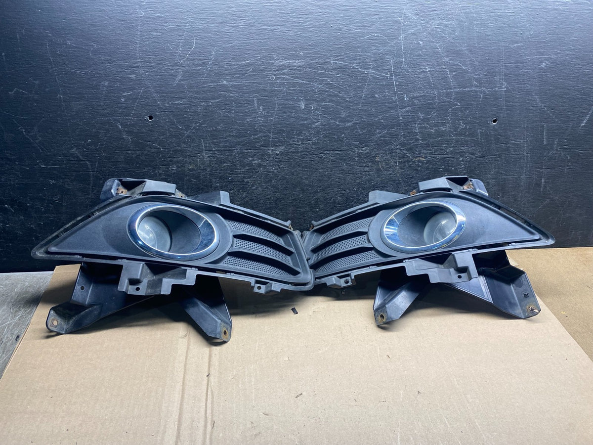 2013-2016 Ford Fusion Front Bumper Left+Right Set Fog Light Bezel Trim AJ0490 DG0