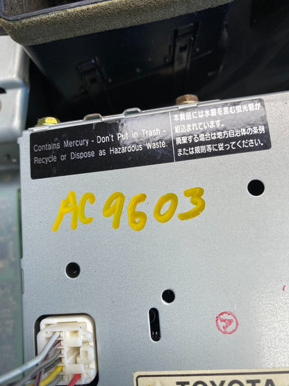 1999 2003 Lexus RX300 Radio Navigation Info Display Climate Control OE AC9603 DG7