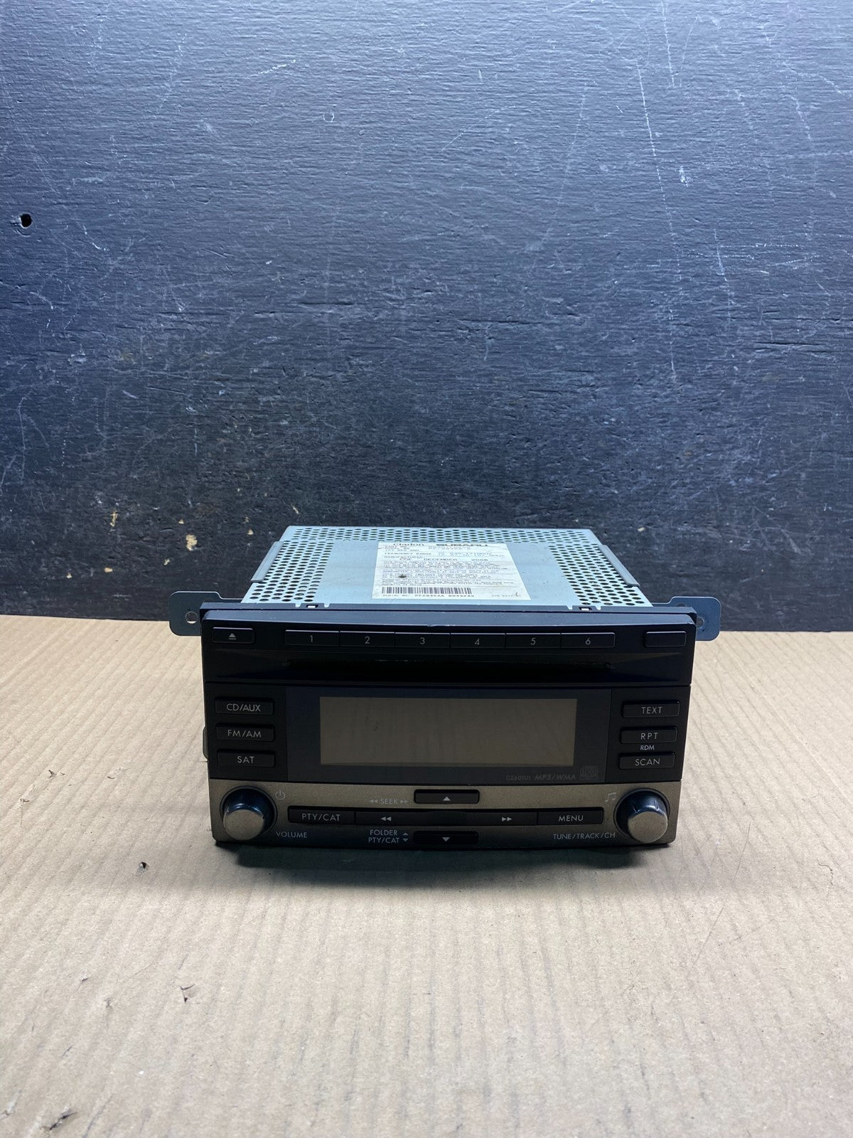 2008 - 2013 Subaru Impreza Radio AM/FM CD Player AI0347 DG0