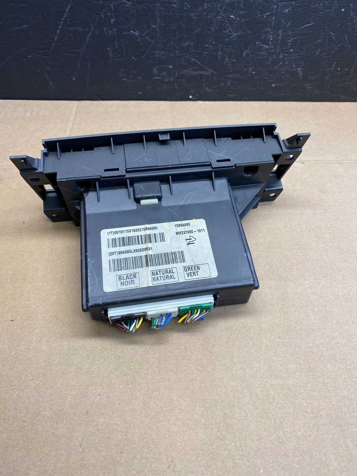 2007 2008 2009 Cadillac SRX AC Heater Climate Control Panel  15894095 AB9158 DG13
