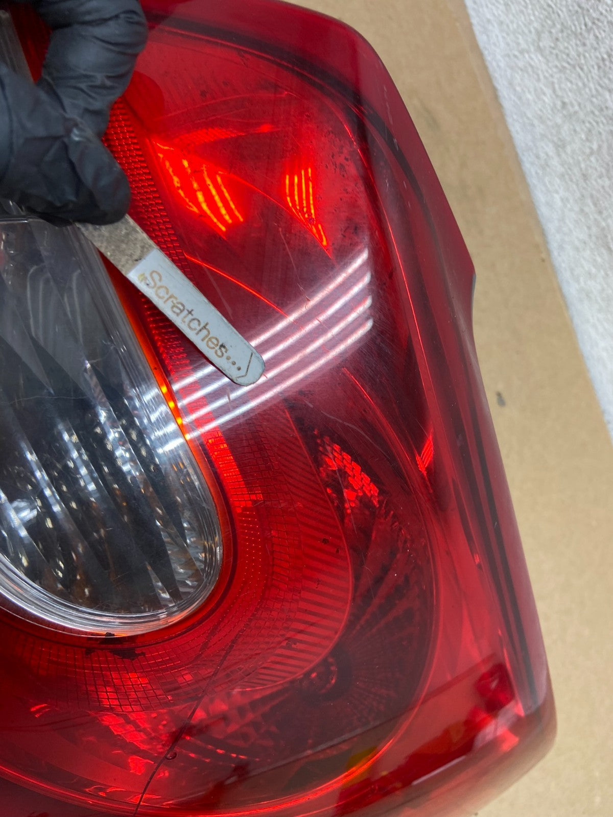 2010 to 2013 Suzuki Kizashi Right Passenger RH Tail Light AH7829 DG3