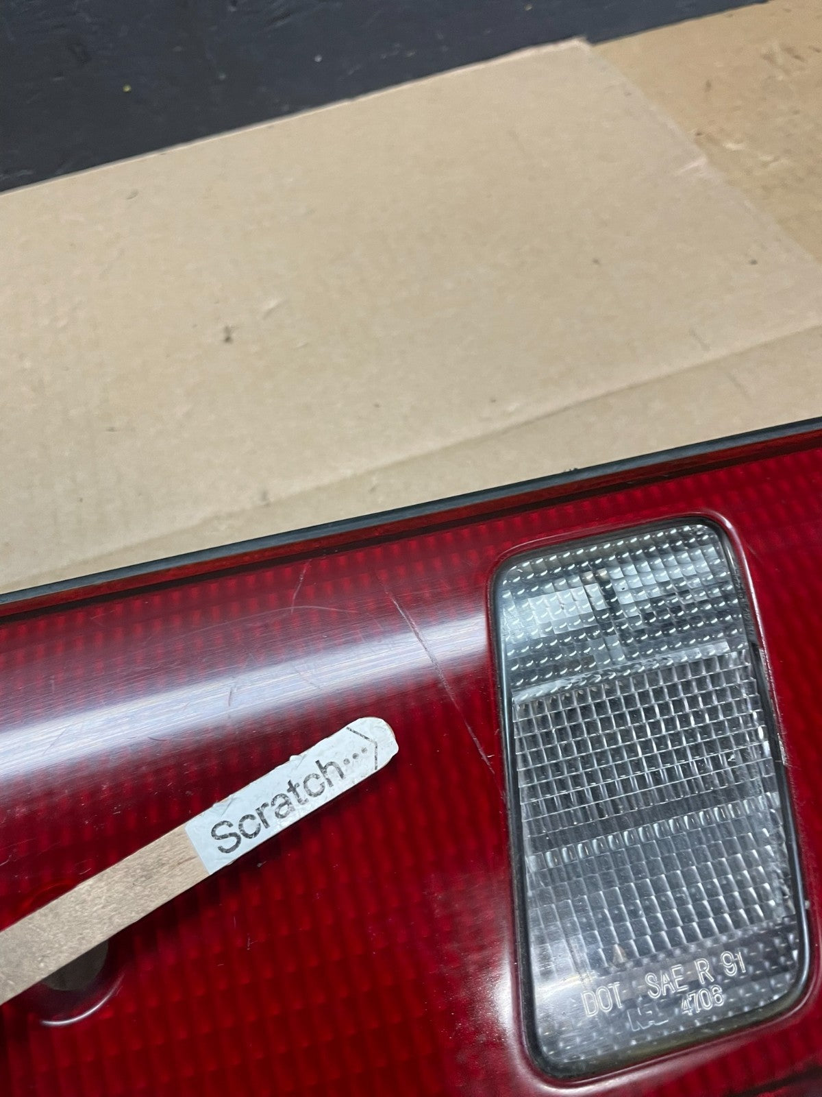 1995 - 1997 Nissan Sentra Tail Panel Rear Center Panel OEM 26540 1m200 AB7600 DG4