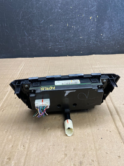 2015 to 2017 Mitsubishi Mirage A/C Heater Climate Control Unit Switch AD7201 DG3