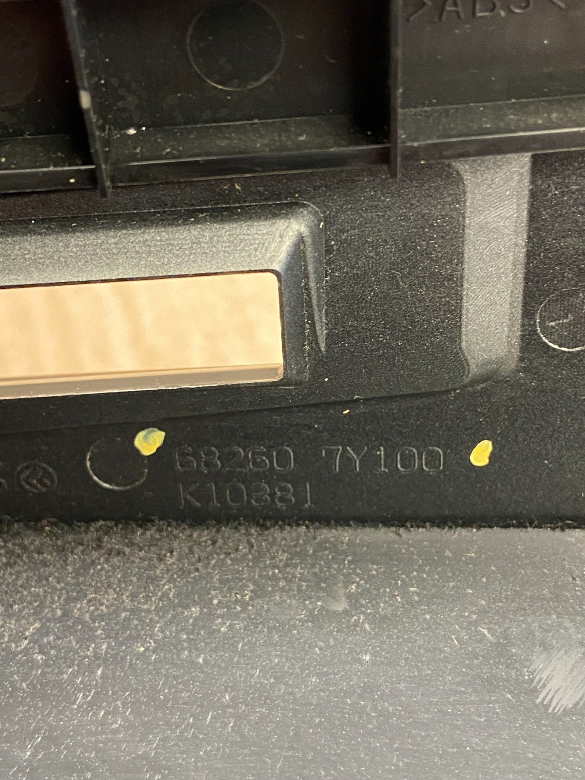 2004 2005 2006 Nissan Maxima Radio Panel Climate Control Bezel Trim OE AI2839 DW5
