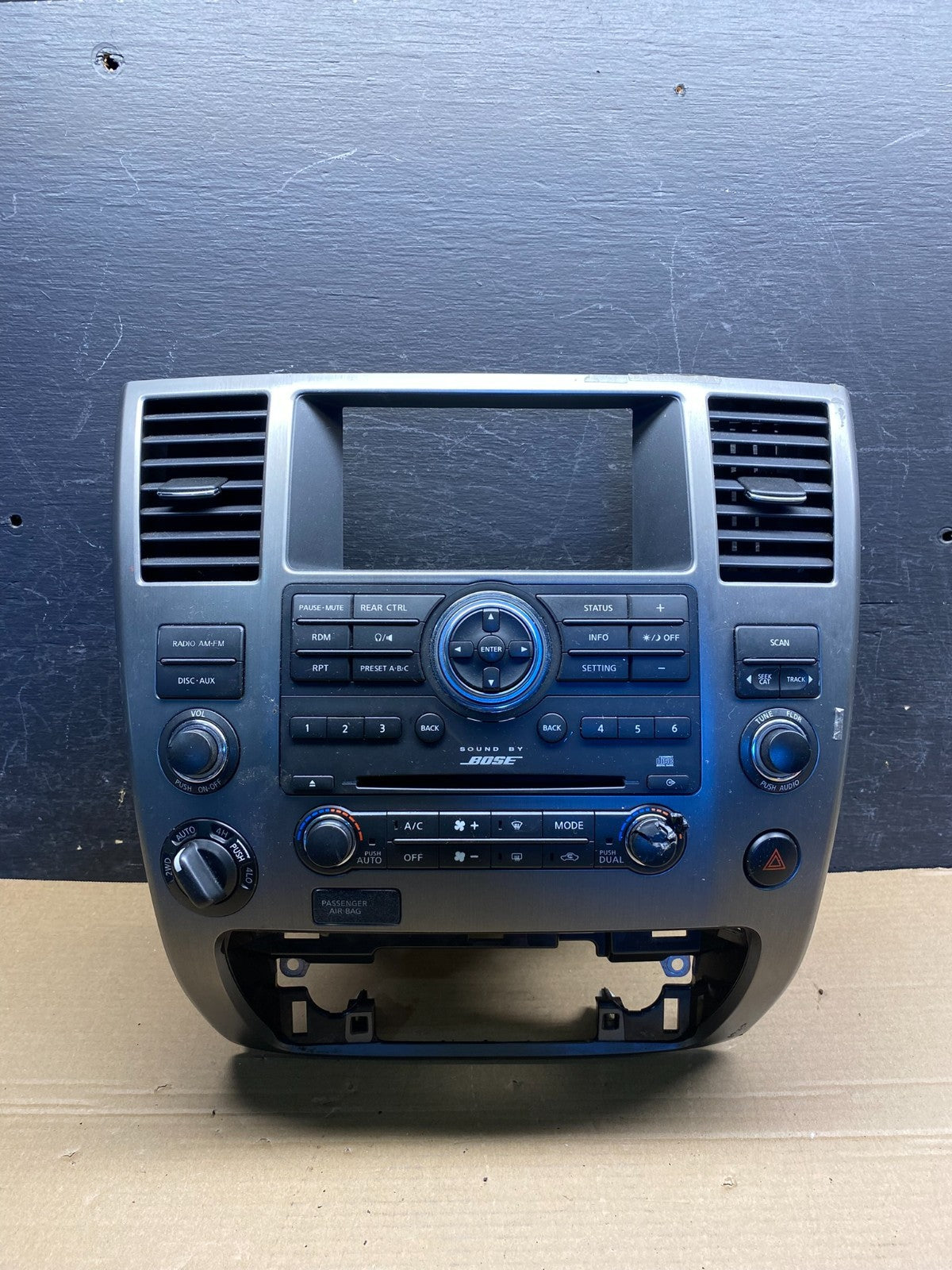 2008 to 2012 Nissan Armada Bose Radio CD Player A/C Climate Control OE AI7453 DG0